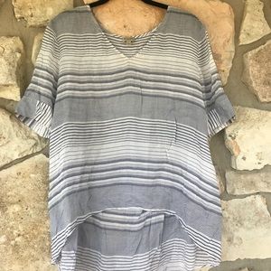 Dillard’s striped tee